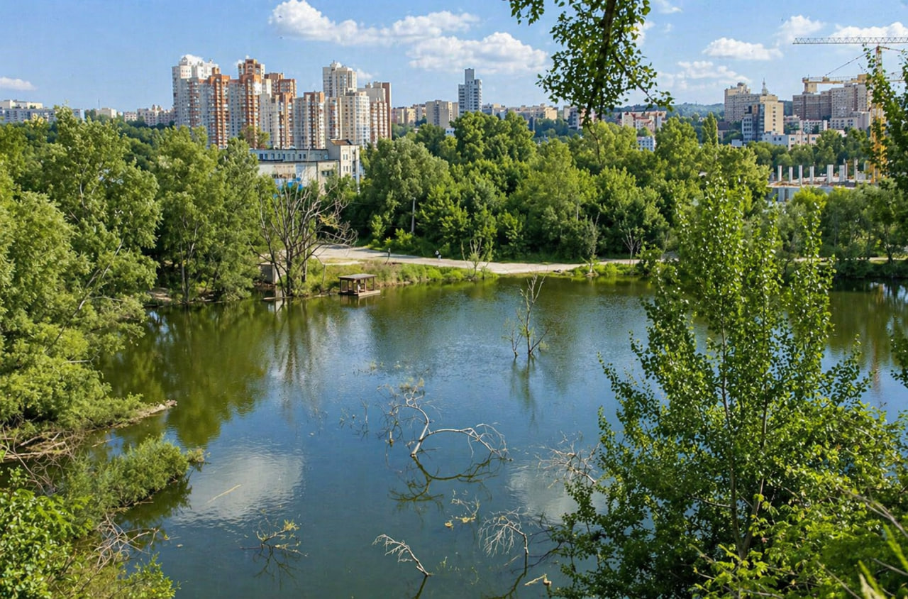 Озеро Глінка (Київ): безкоштовна риболовля у центрі міста