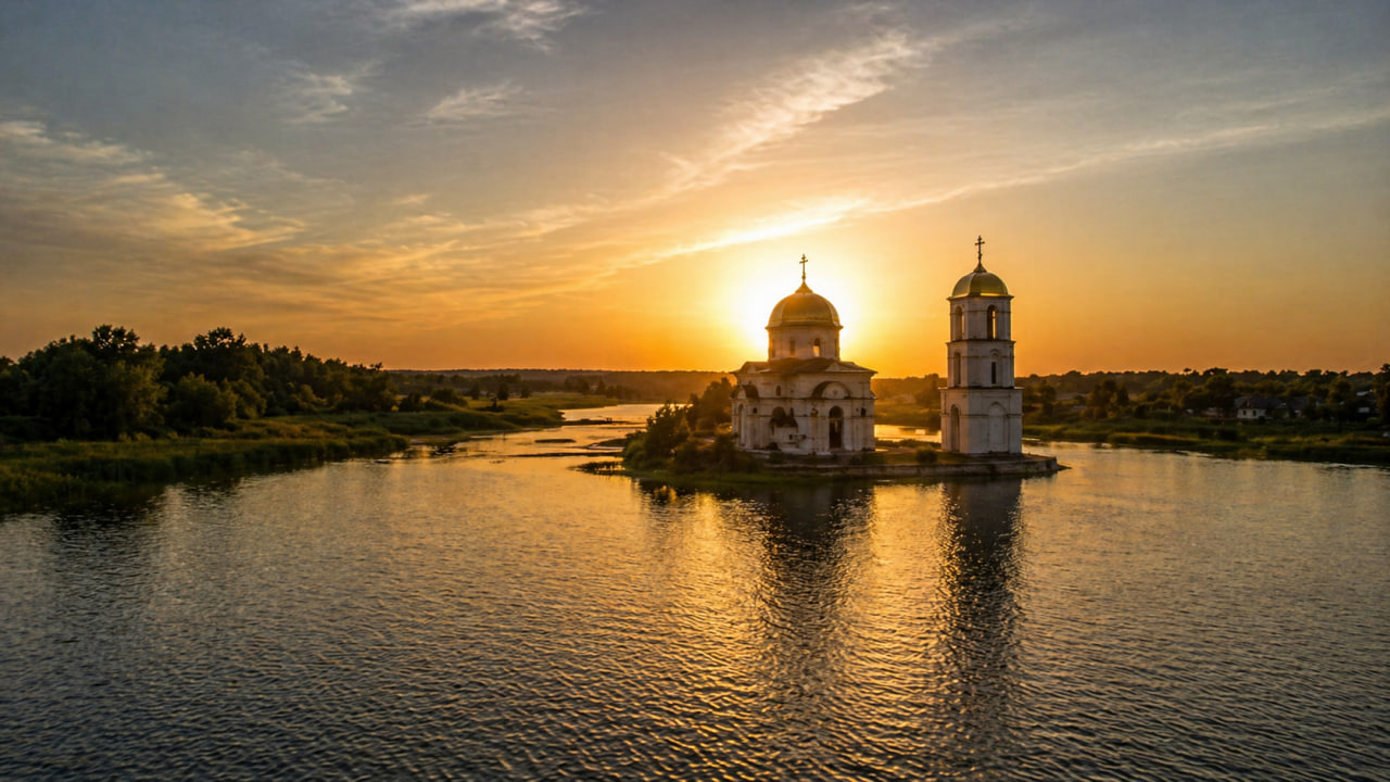 Риболовля в Сошникові (Київська область)